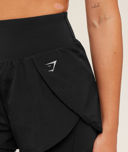 Gymshark - RUNNING 2-IN-1 SHORTS