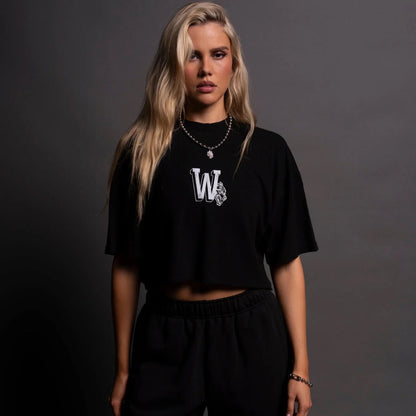 WOLVES CLUB - OUR STAMP PREMIUM OVERSIZED (CROPPED) TEE