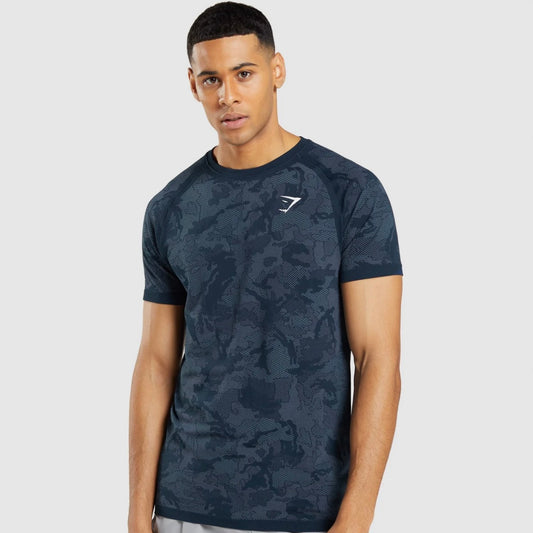 GYMSHARK - GEO SEAMLESS T-SHIRT
