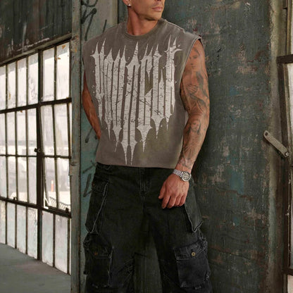 YOUNGLA - 3021 REVENG CROP CUT OFFS