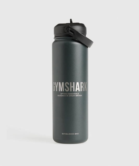Gymshark - METAL INSULATED STRAW BOTTLE 700ML