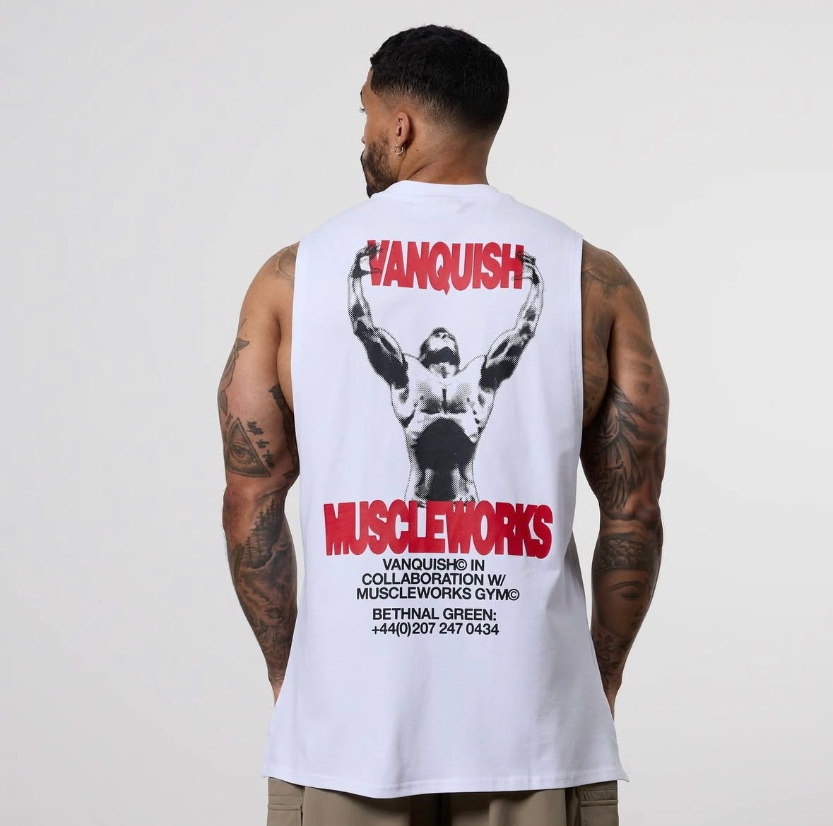 VANQUISH - MUSCLEWORKS SLEEVELESS T-SHIRT