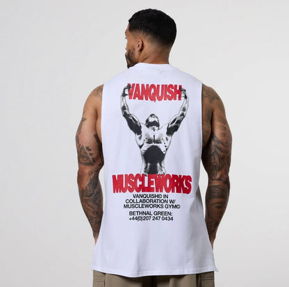 VANQUISH - MUSCLEWORKS SLEEVELESS T-SHIRT