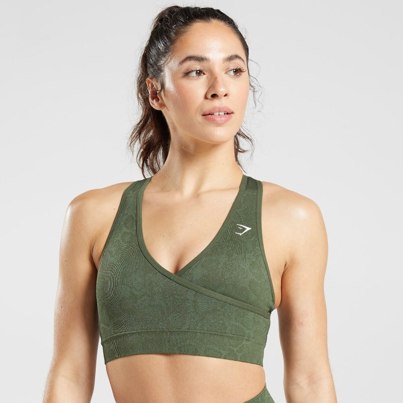 GYMSHARK - ADAPT ANIMAL SEAMLESS SPORTS BRA