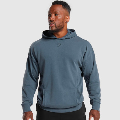 GYMSHARK - HERITAGE WASHED HOODIE