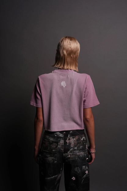 Wolves club - our script “premium” (cropped) tee