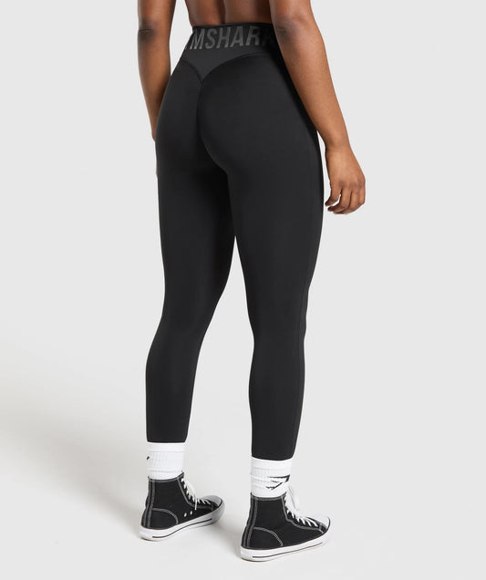 GYMSHARK- WORDMARK GRAPHIC LEGGINGS