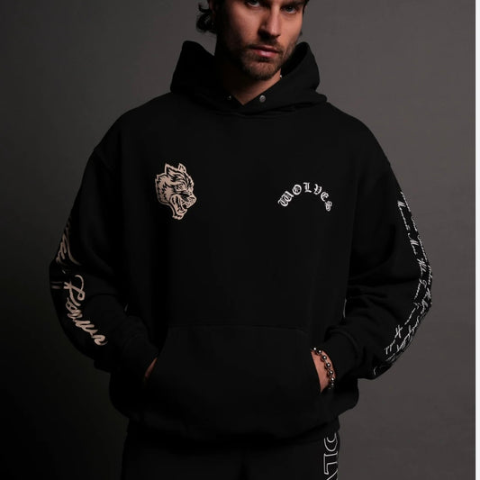 WOLVES CLUB - FROM OUR HEARTS PIERCE HOODIE