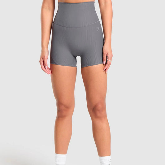GYMSHARK - RIBBED SHORTS