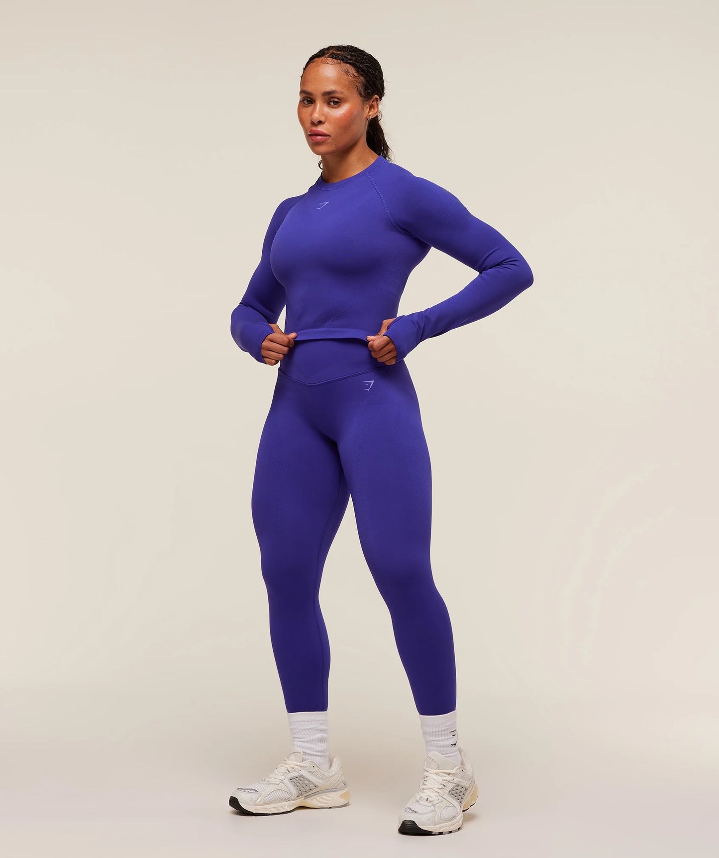 Gymshark - ACTIVATE LONG SLEEVE CROP TOP