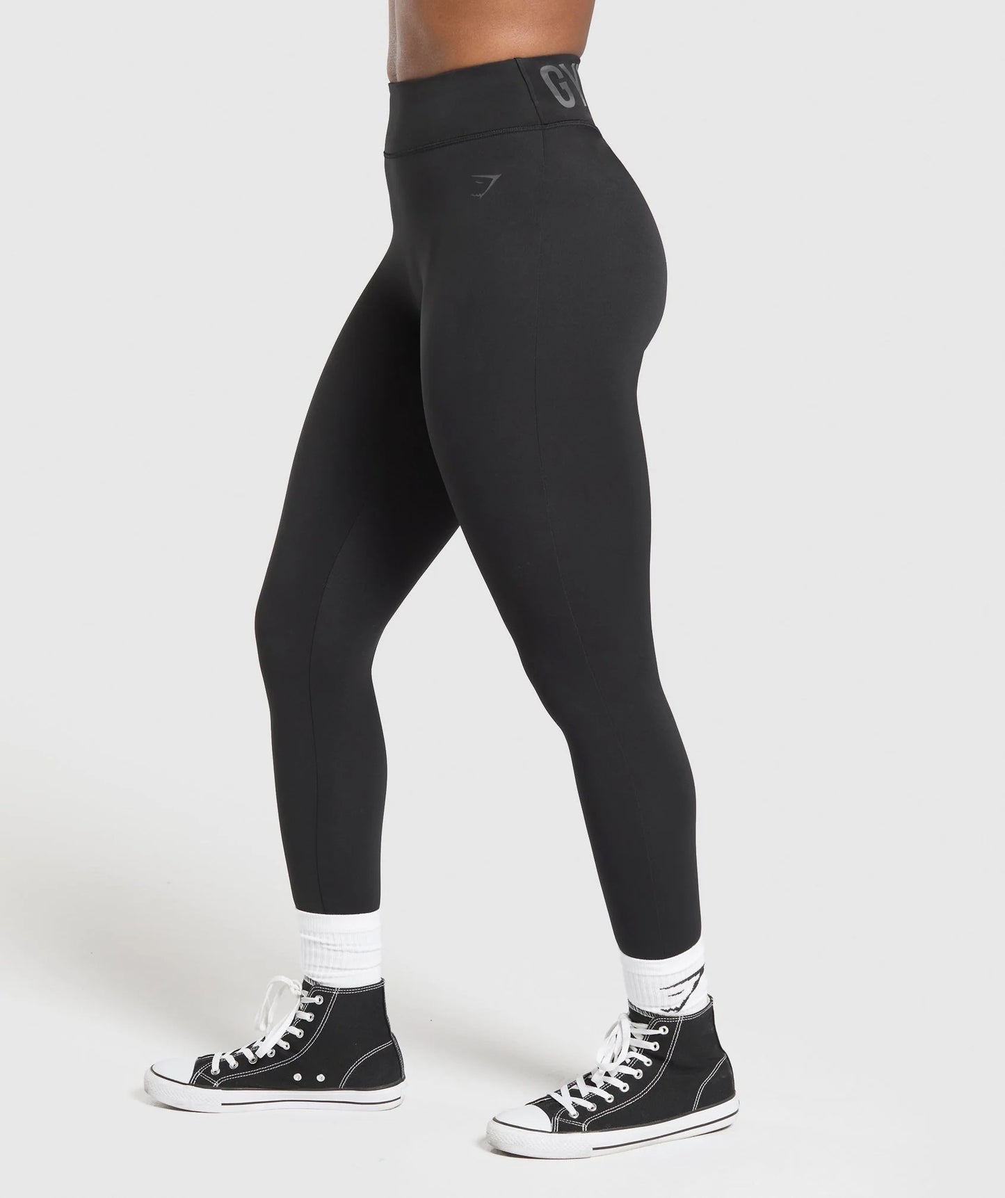 GYMSHARK- WORDMARK GRAPHIC LEGGINGS