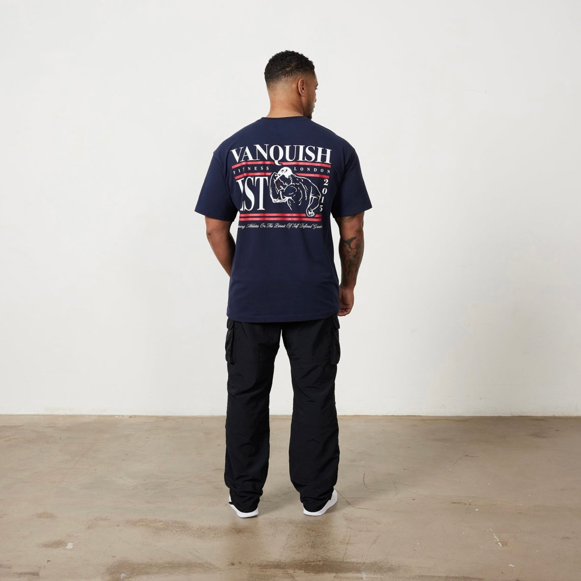 VANQUISH - TSP MUSCLE OVERSIZED T-SHIRT