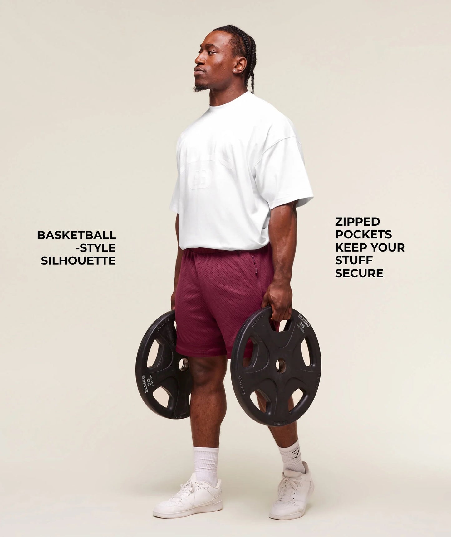 Gymshark - CAMPUS MESH SHORTS