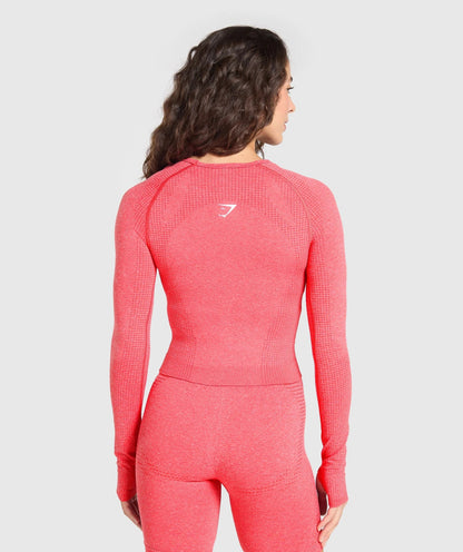 Gymshark - VITAL LONG SLEEVE CUT OUT TOP