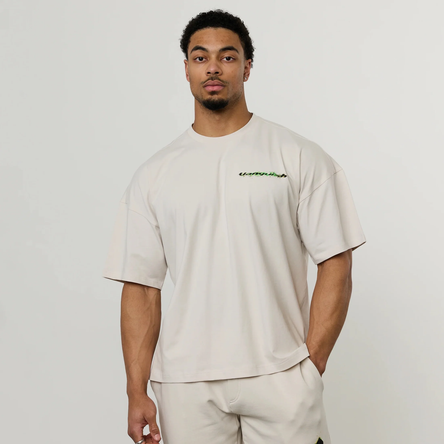 Vanquish - ACID OFF WHITE OVERSIZED T SHIRT