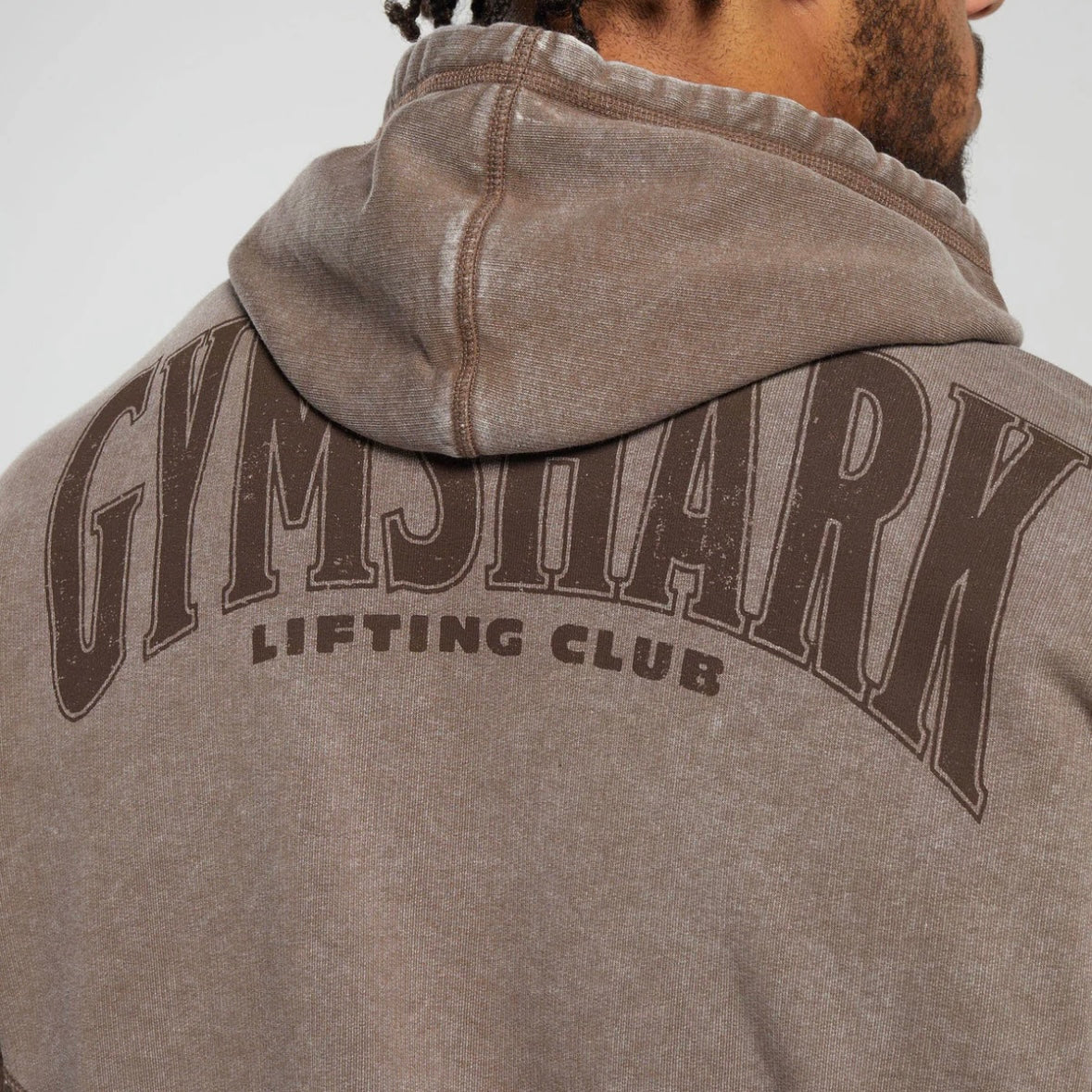 GYMSHARK - HERITAGE WASHED HOODIE