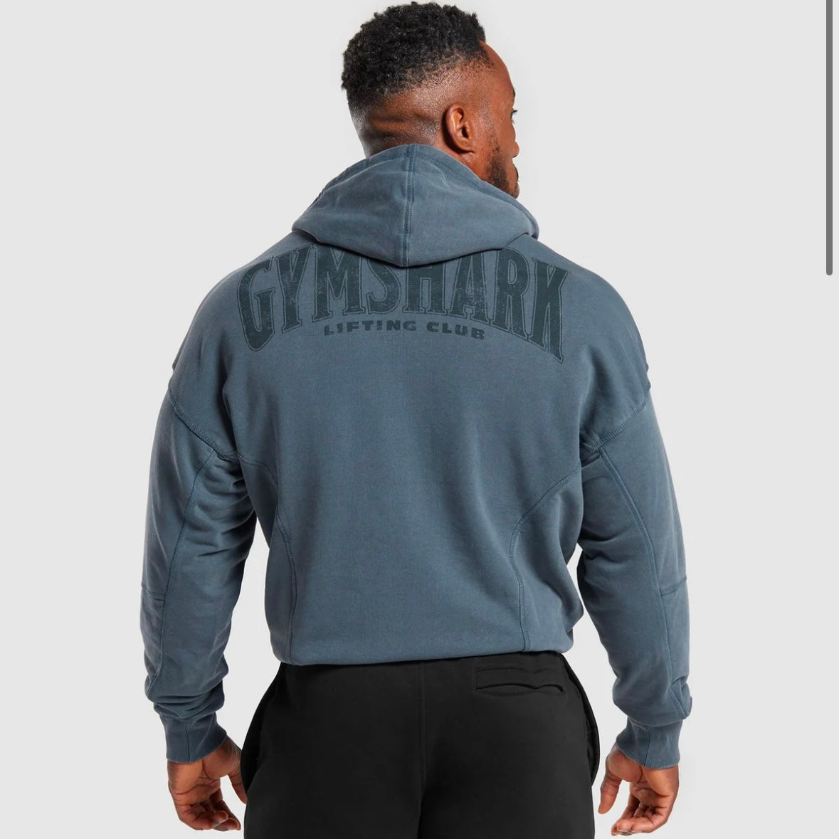 GYMSHARK - HERITAGE WASHED HOODIE