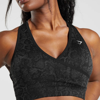 GYMSHARK - ADAPT ANIMAL SEAMLESS SPORTS BRA