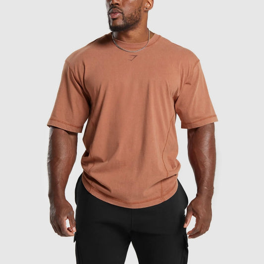 GYMSHARK - HERITAGE WASHED T-SHIRT