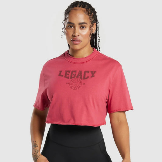 GYMSHARK - LEGACY GRAPHIC CROP TOP