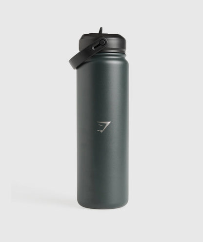 Gymshark - METAL INSULATED STRAW BOTTLE 700ML