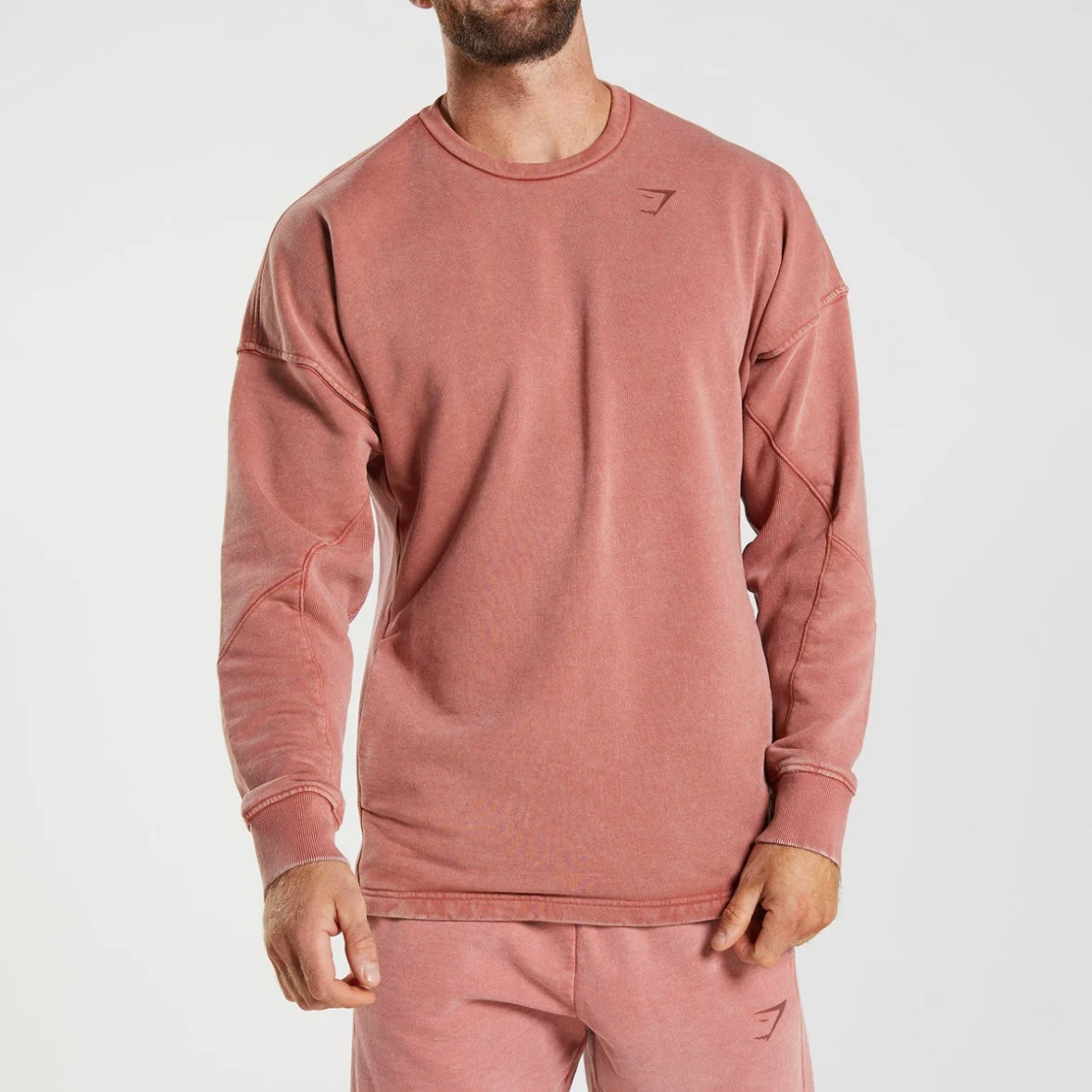 GYMSHARK - POWER WASHED CREW