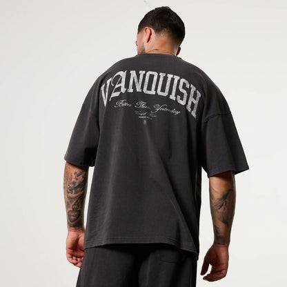 Vanquish - LEGACY WASHED OVERSIZED BOXY TEE