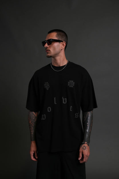 Wolves club - PYRAMID WOLVES "PREMIUM" OVERSIZED TEE