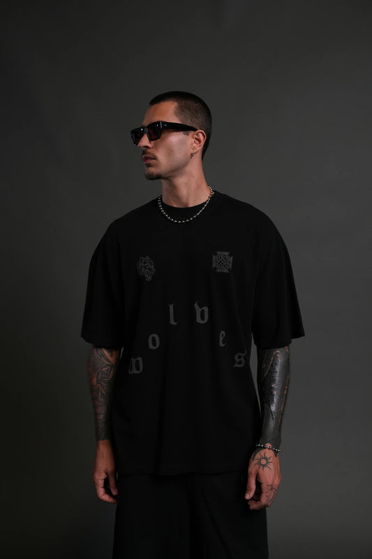 Wolves club - PYRAMID WOLVES "PREMIUM" OVERSIZED TEE