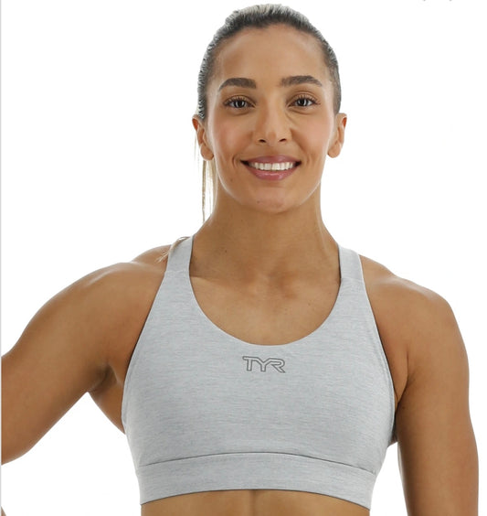 TYR - BASE KINETIC™ WOMEN’S CROSSBACK SPORTS BRA HEATHER