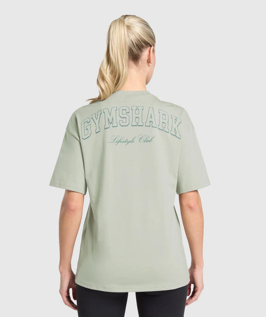 GYMSHARK - CAMPUS CLASSICS GRAPHIC T-SHIRT