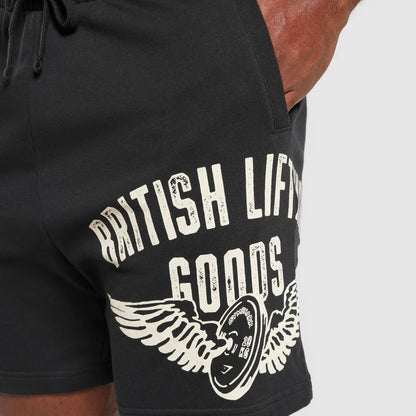 GYMSHARK - BRITISH LIFTING GOODS GRAPHIC SHORTS