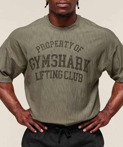 Gymshark - LIGHTWEIGHT SLUB TEXTURED T-SHIRT