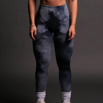 WOLVES CLUB - WOLVES PYRAMID EVERSON SEAMLESS SCRUNCH LEGGINGS
