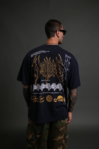 Wolves club - WITH CREDENCE V2 "PREMIUM" OVERSIZED TEE