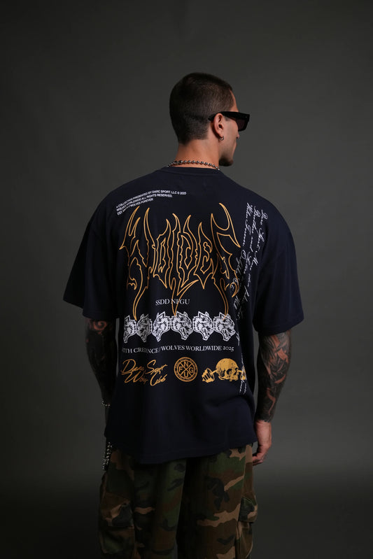 Wolves club - WITH CREDENCE V2 "PREMIUM" OVERSIZED TEE
