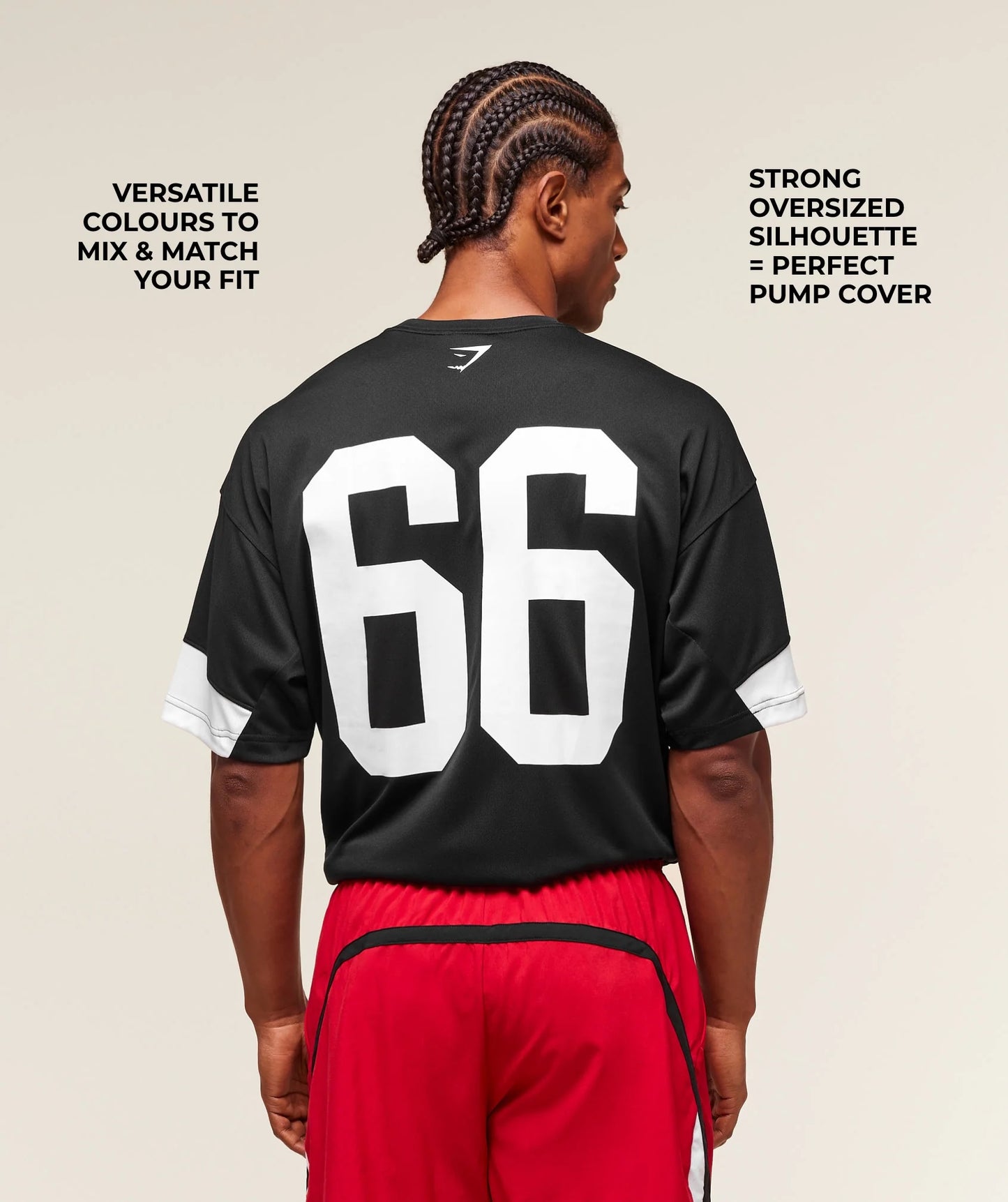 Gymshark - CAMPUS OVERSIZED T-SHIRT