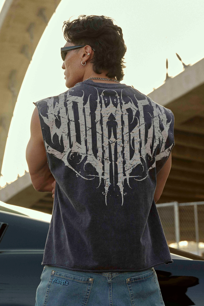 YOUNGLA - 3022 ANARCHY CROPPED TANK