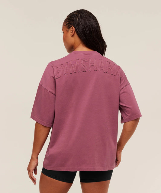Gymshark - POWER WASHED OVERSIZED T-SHIRT