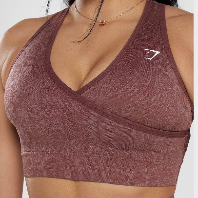 GYMSHARK - ADAPT ANIMAL SEAMLESS SPORTS BRA