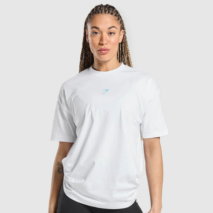 GYMSHARK - LIFTING BABE OVERSIZED T-SHIRT