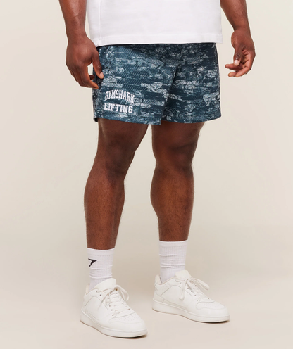 GYMSHARK - LIFTING MESH 5" SHORTS