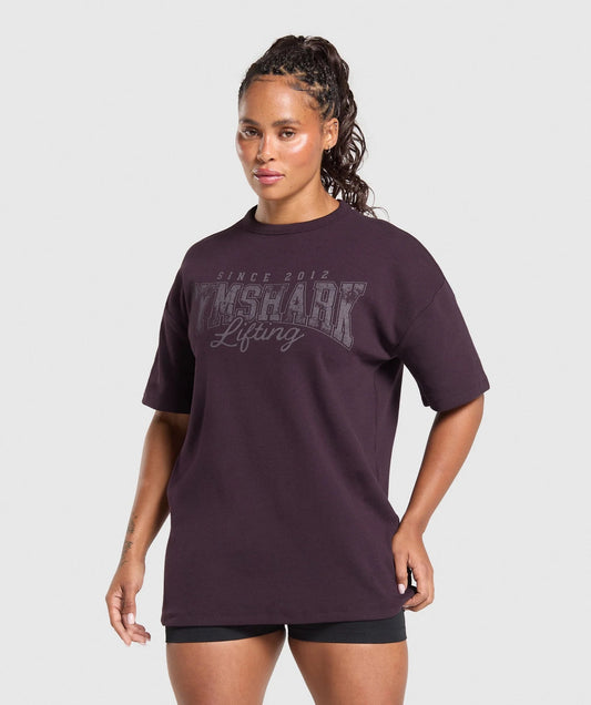 GYMSHARK - LIFTING OVERSIZED PUMP COVER