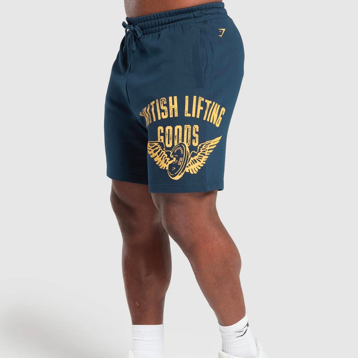GYMSHARK - BRITISH LIFTING GOODS GRAPHIC SHORTS
