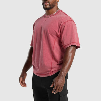 GYMSHARK - HERITAGE WASHED T-SHIRT