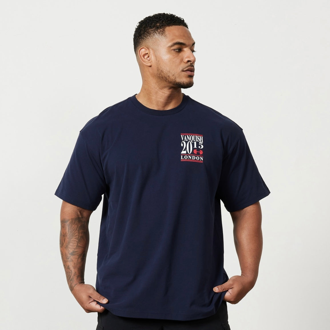 VANQUISH - TSP MUSCLE OVERSIZED T-SHIRT