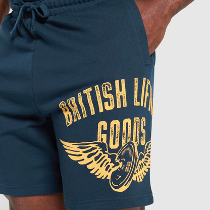GYMSHARK - BRITISH LIFTING GOODS GRAPHIC SHORTS