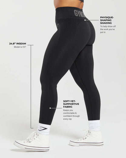 GYMSHARK - FLEX HIGH WAISTED LEGGINGS
