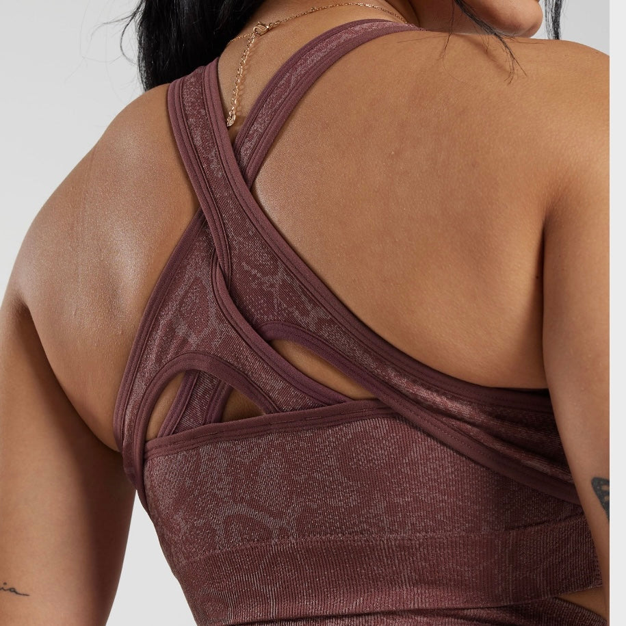 GYMSHARK - ADAPT ANIMAL SEAMLESS SPORTS BRA