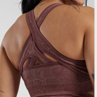 GYMSHARK - ADAPT ANIMAL SEAMLESS SPORTS BRA